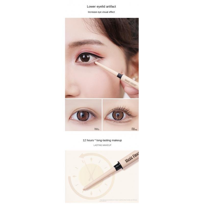 EL11  Color Waterproof Eyeliner Not Smudge Lower Eyelid Crouching Silkworm Eyeliner Pen