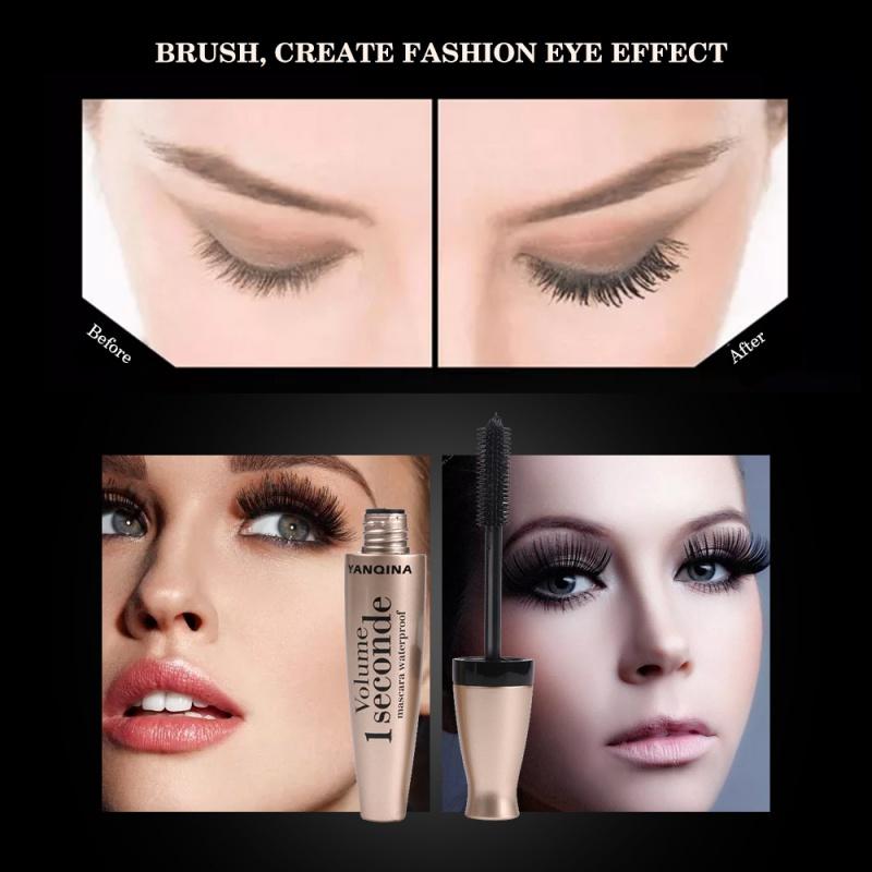 Ms03 Mascara Silicone Bruch Head Thick Curl Square Water Makeup