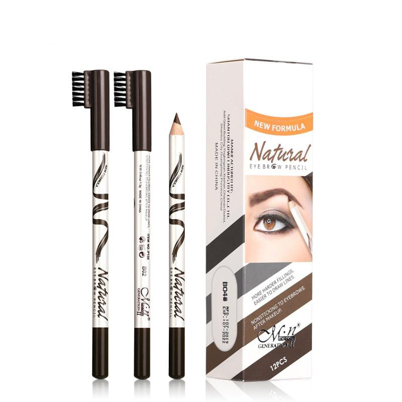 Eb03 Menow Miele P135 Eyebrow Pencil Fine Eyebrow Five Colors Distinct Look Makeup