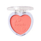 BL05 Rouge Blusher Plate Nude Makeup Repair Monochrome Beginner Female Monochrome Heart Blush