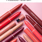 LS06 Not Easy to Fade No Stain on Cup Lipstick Pen Matte Lip Liner Dual-Use Lipstick