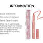 LS06 Not Easy to Fade No Stain on Cup Lipstick Pen Matte Lip Liner Dual-Use Lipstick