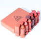 LS01 Pumpkin Color Matte Lipstick Matte Color Portable Six Pack Hard Box Beauty Makeup
