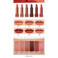LS01 Pumpkin Color Matte Lipstick Matte Color Portable Six Pack Hard Box Beauty Makeup