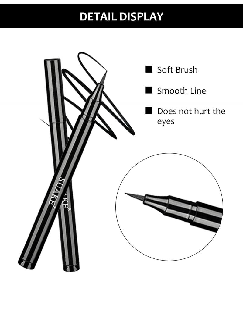 EL09 Smooth Quick-Drying Eyeliner Ink-Free Long-Lasting Smudge-Free Eyeliner Waterproof Liquid Eyeliner