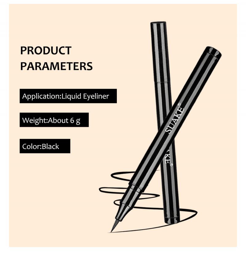 EL09 Smooth Quick-Drying Eyeliner Ink-Free Long-Lasting Smudge-Free Eyeliner Waterproof Liquid Eyeliner