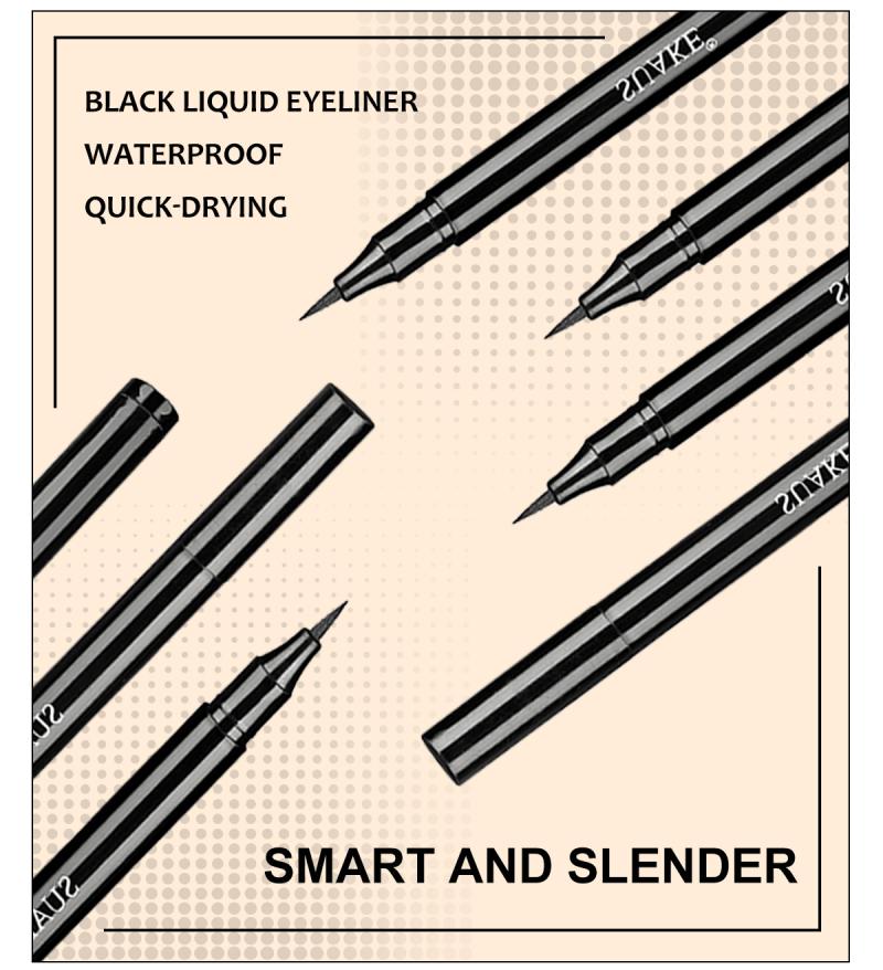 EL09 Smooth Quick-Drying Eyeliner Ink-Free Long-Lasting Smudge-Free Eyeliner Waterproof Liquid Eyeliner