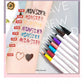 EL14 Eyeliner Not Smudge Ultra-Fine Waterproof Long-Lasting Brown White Color Liquid Eyeliner