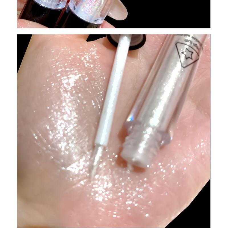 ES08 a Drop of Tears Liquid Eye Shadow Shiny Crystal Shimmer Sequins Eye Shadow Pen Brightening Monochrome Liquid Eye Shadow Face Lift Cream