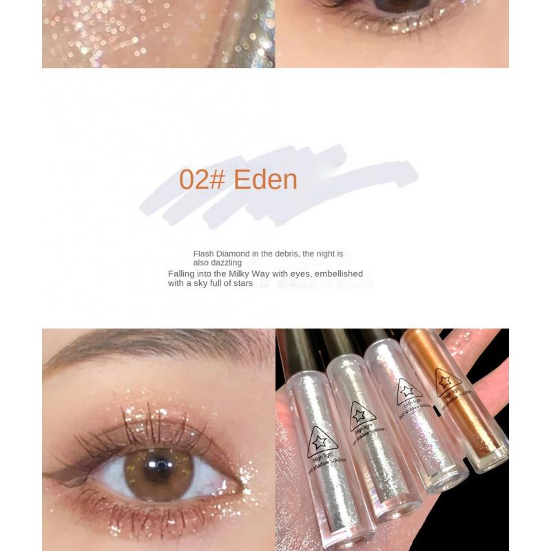 ES08 a Drop of Tears Liquid Eye Shadow Shiny Crystal Shimmer Sequins Eye Shadow Pen Brightening Monochrome Liquid Eye Shadow Face Lift Cream