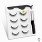 YAPEMAKER Magnetic Eyelashes 3D False Mink Eyelashes Magnet Lashes Magnetic Eyeliner&Tweezer Set Makeup Pestañas Magneticas