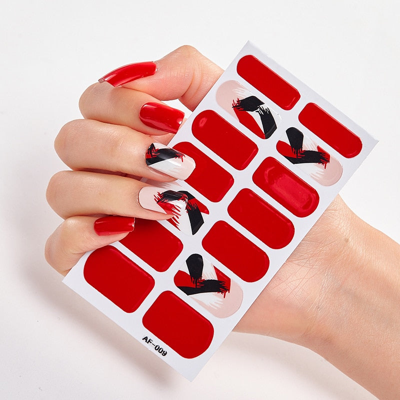 Full Cover Nail Stickers Nail Decoration Creative Nail Art Sticker